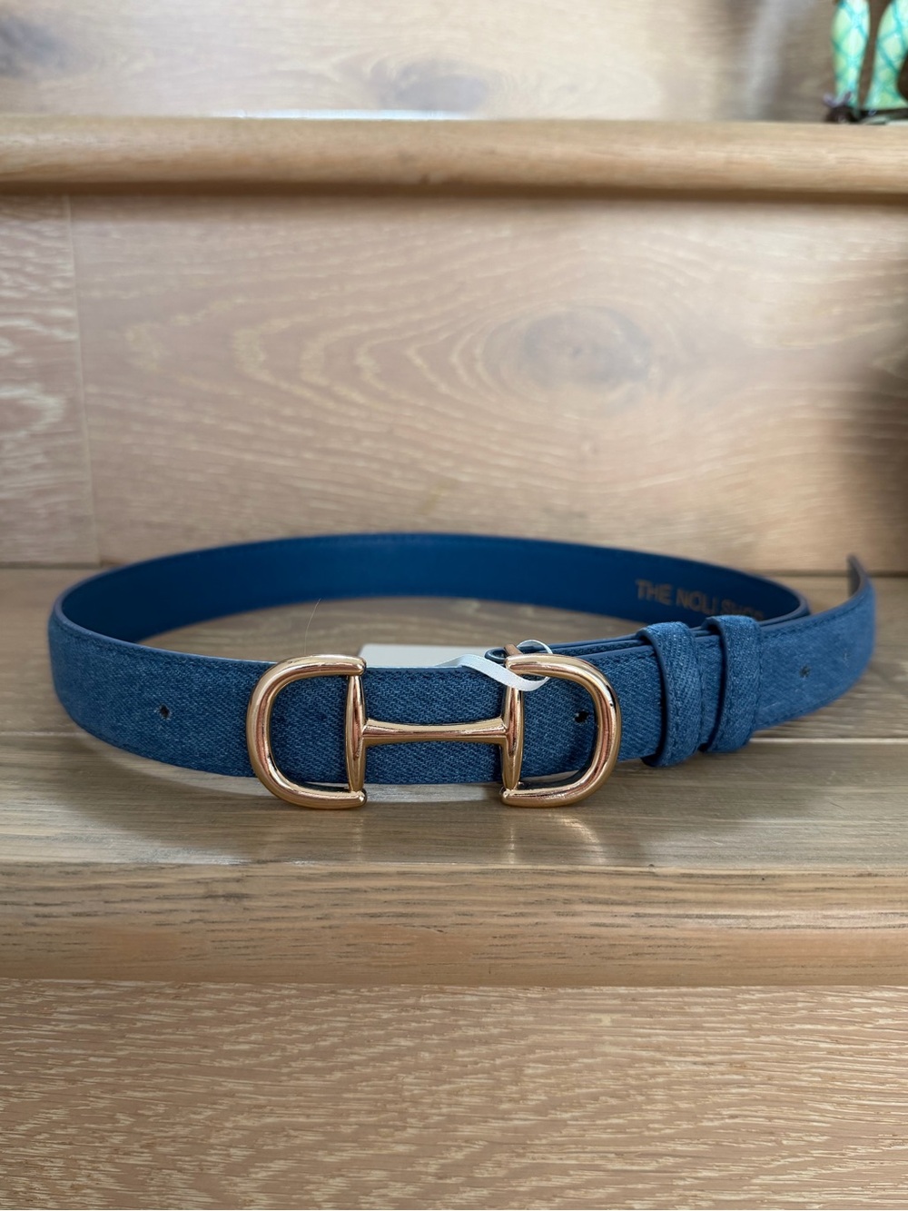 The Noli Shop BETTIE Belt in Denim